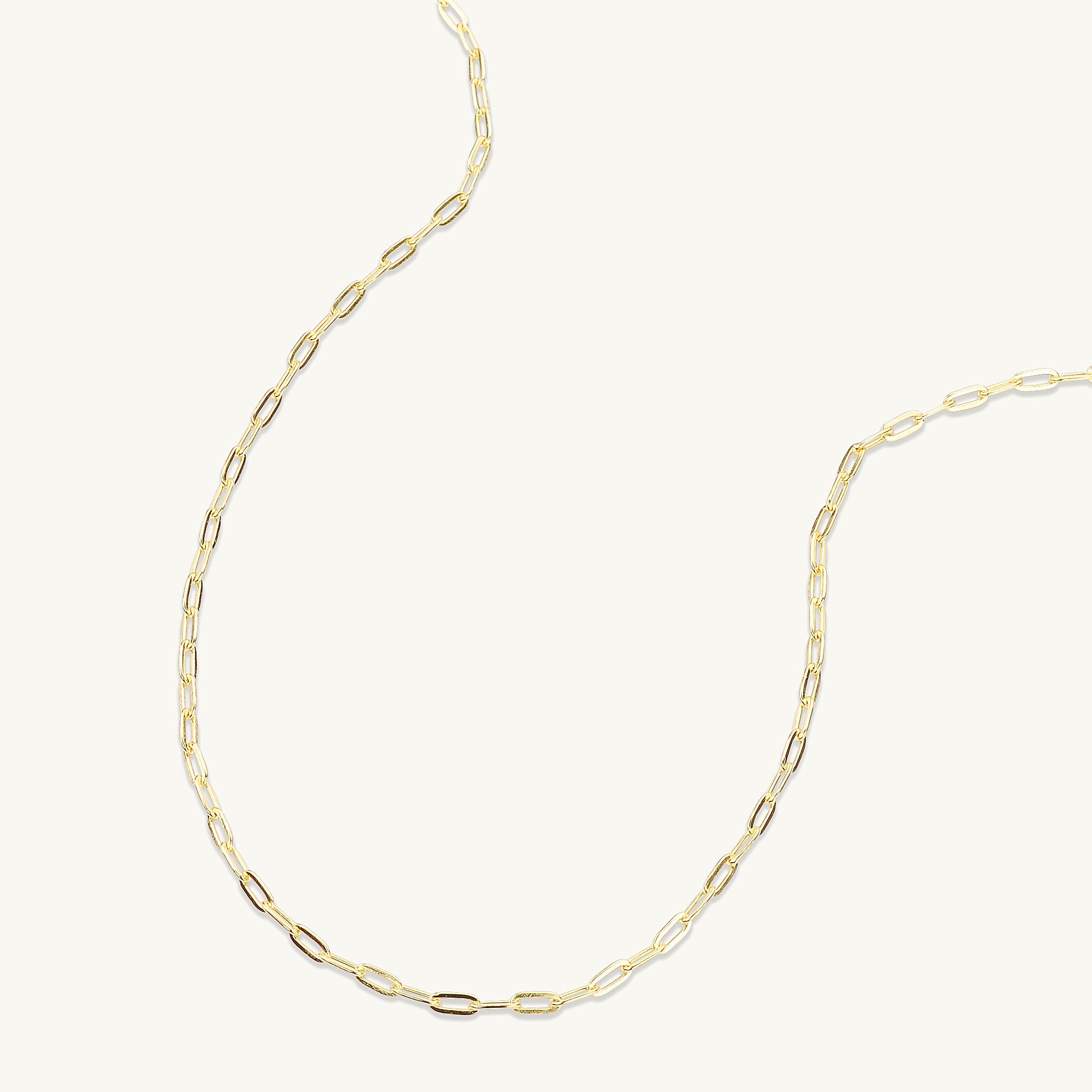 Paperclip Link Chain Necklace - Camile & Stone