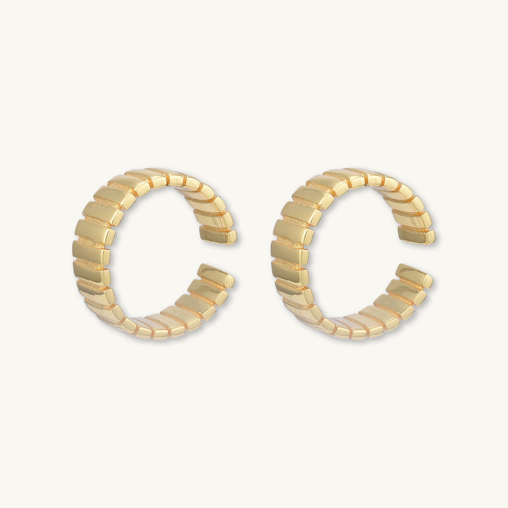 Ridges Ear Cuff Earrings - Camile & Stone