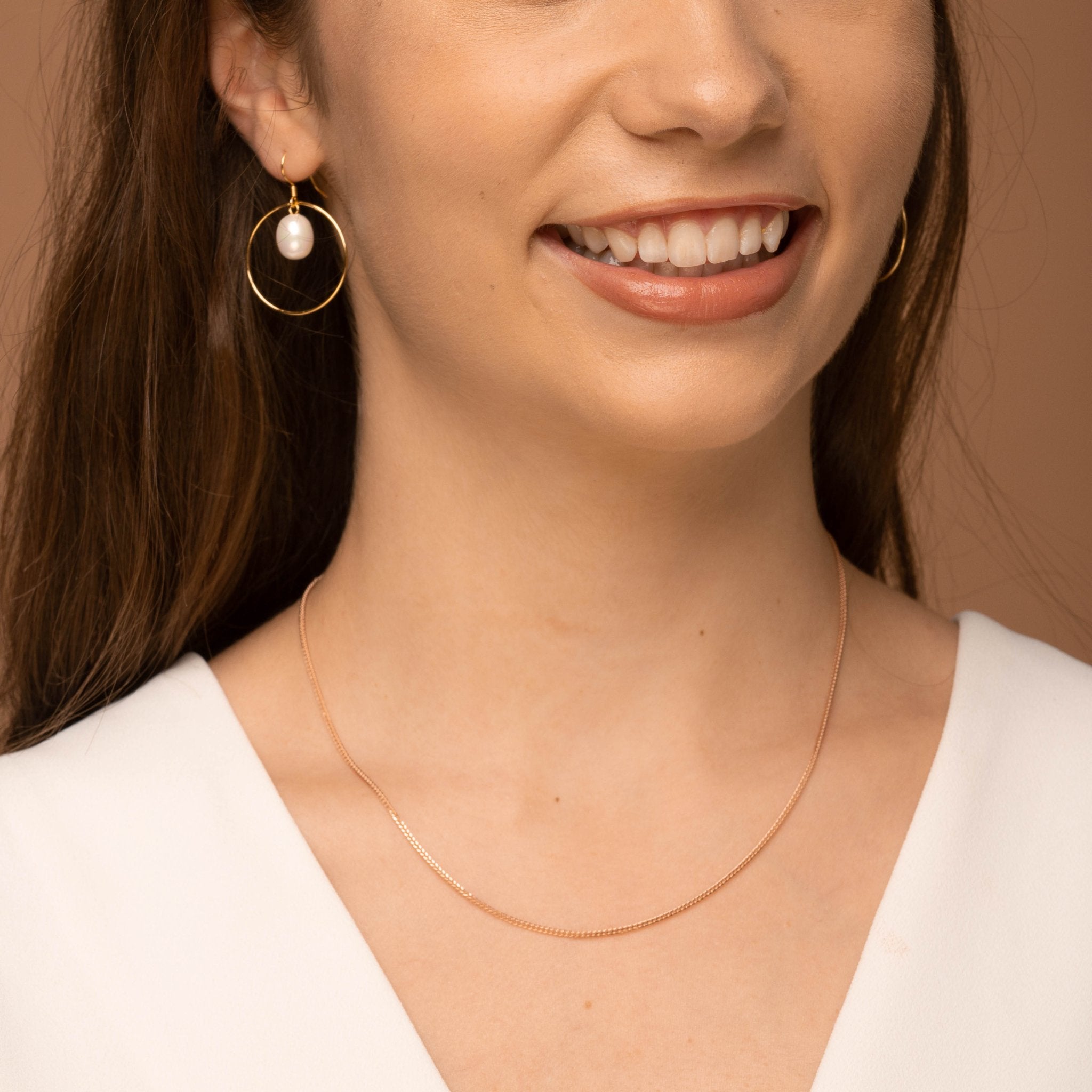 Thin Cable Chain Rope Necklace - Camile & Stone