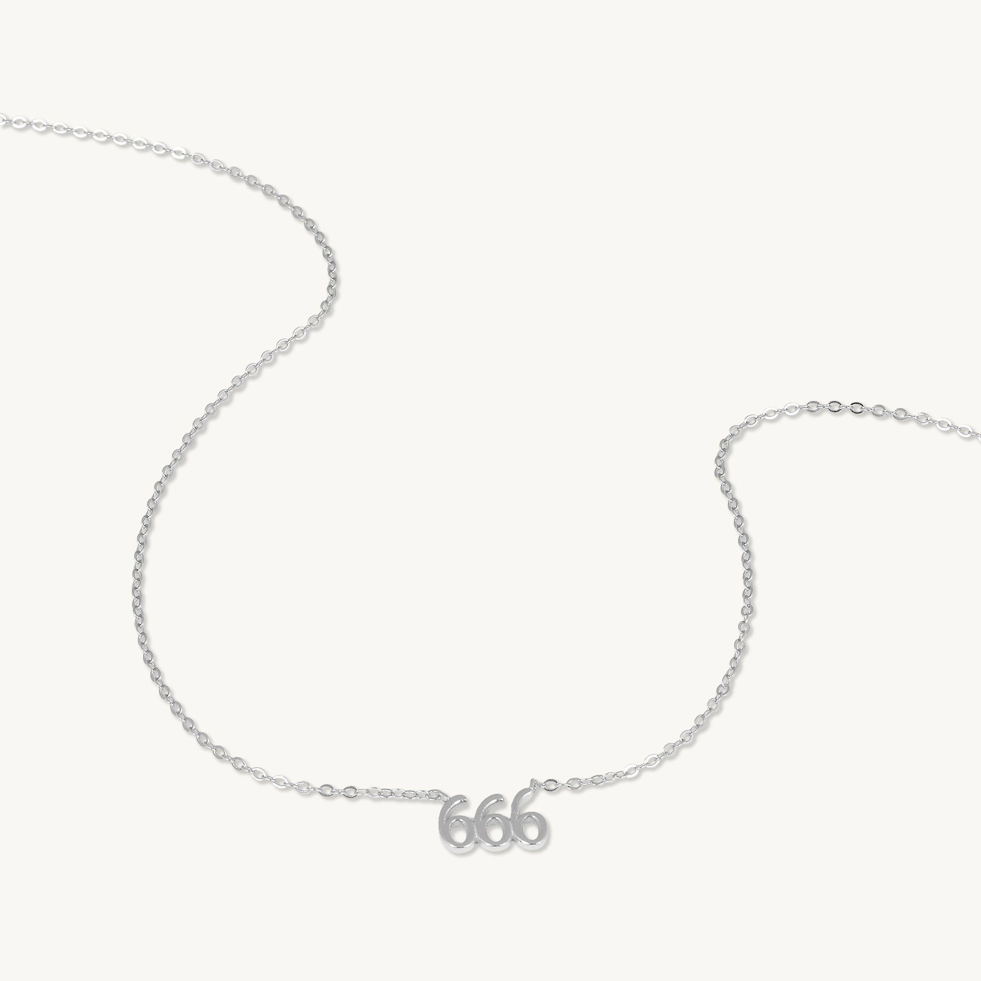 666 Angel Number Pendant Necklace - Camile & Stone