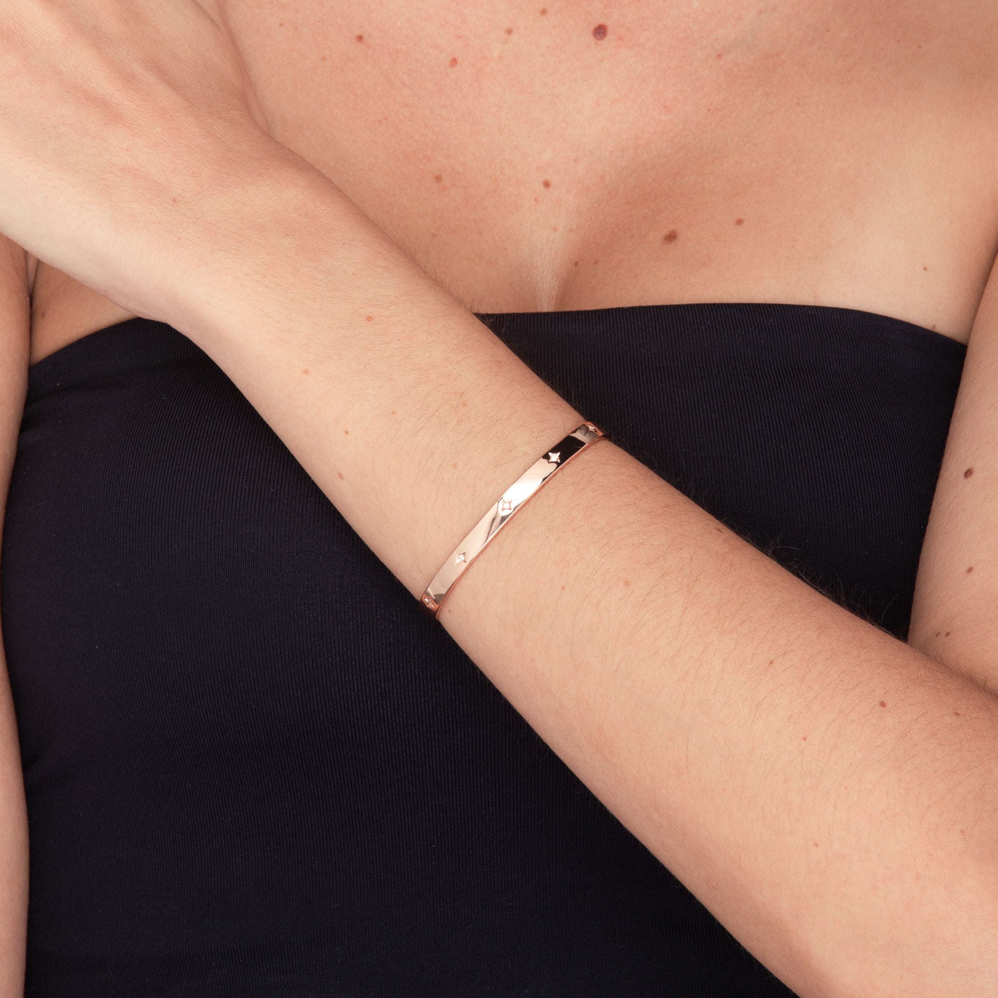 North Star Bangle Bracelet