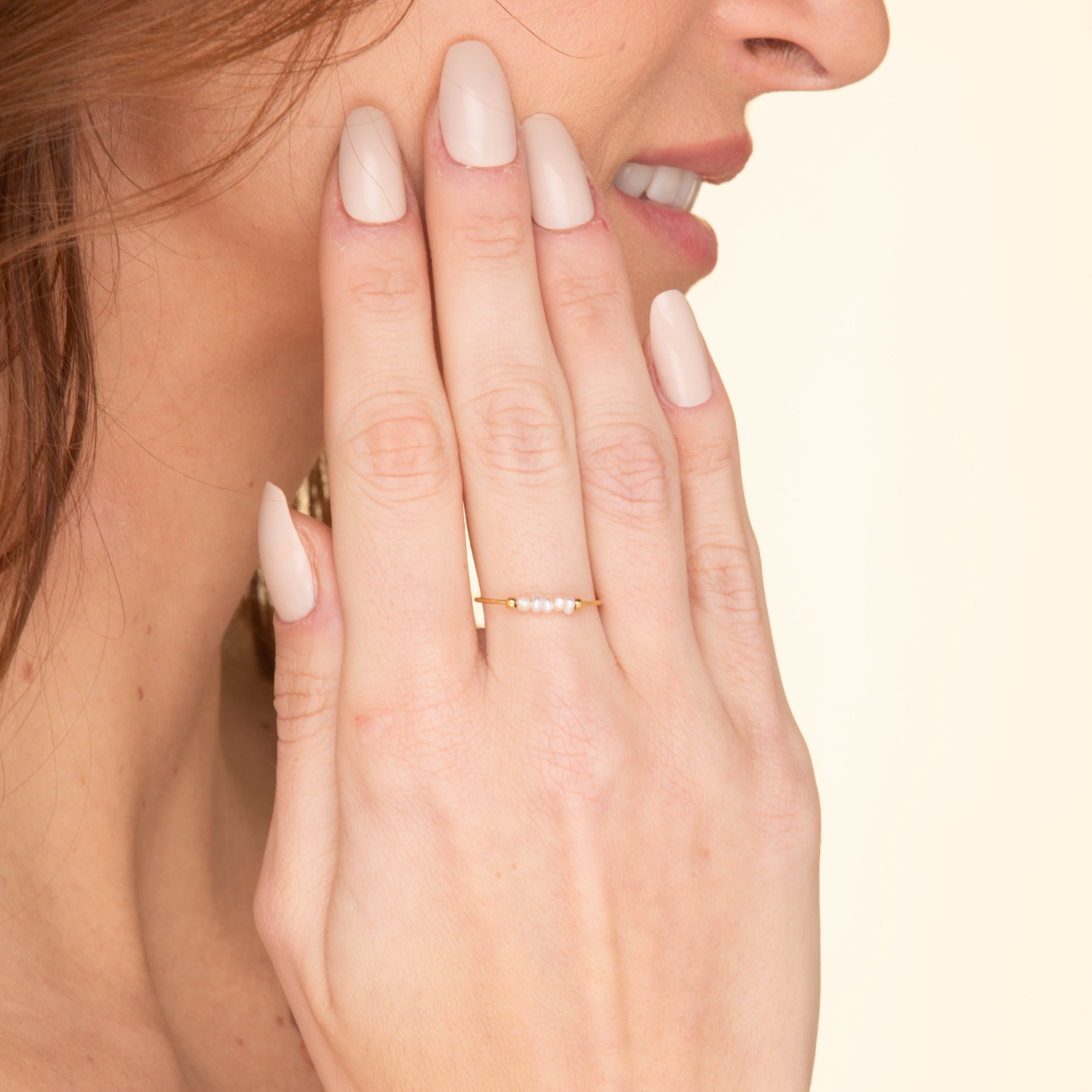 Freshwater Pearl Stacking Ring