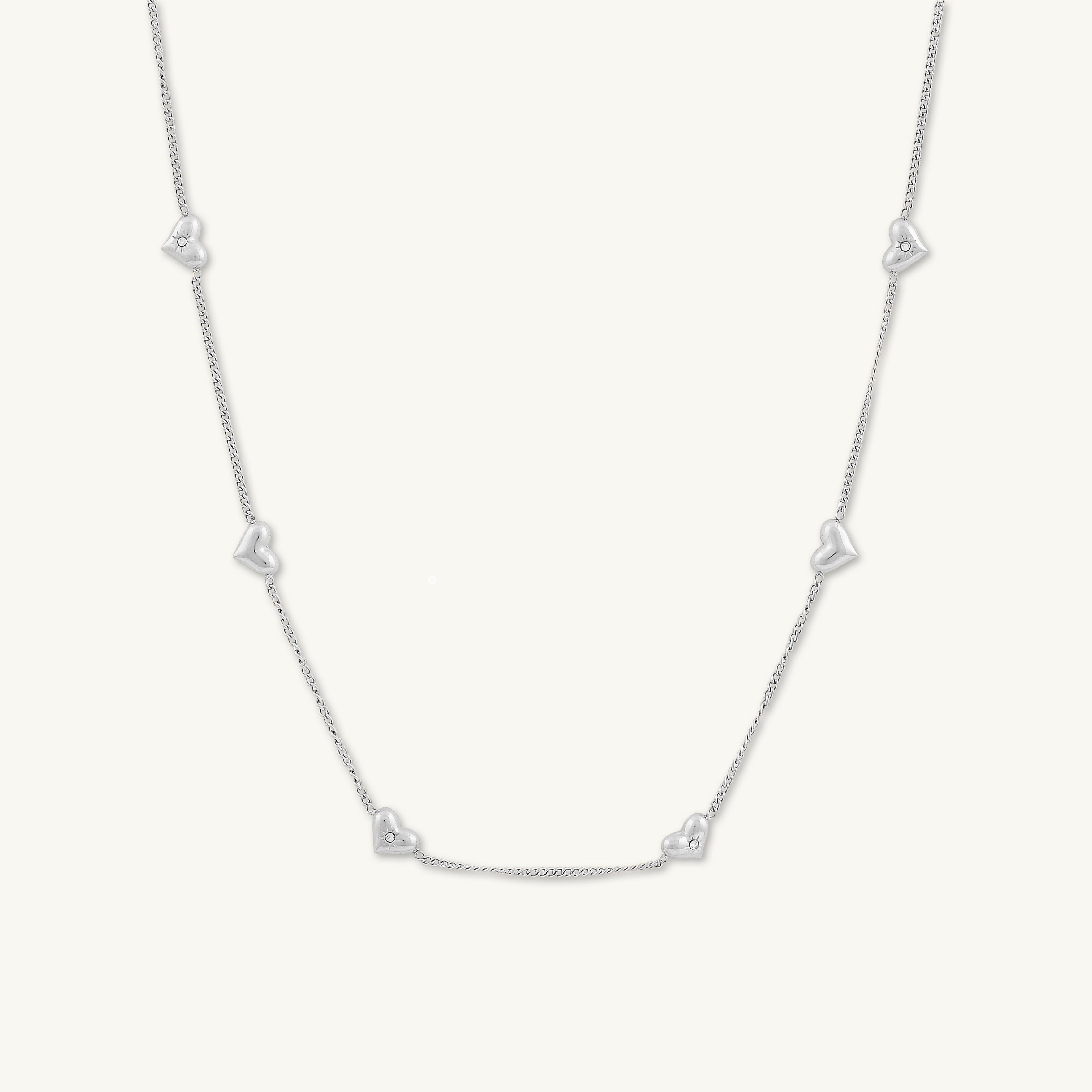 Heart Station Celestial Necklace