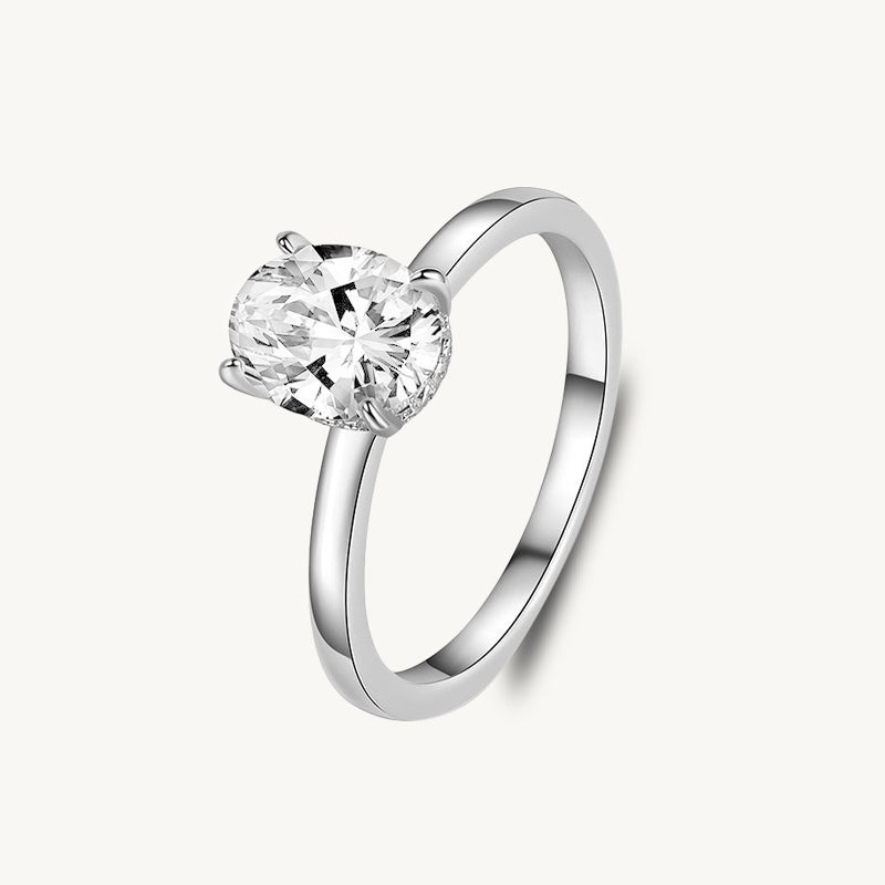 2 ct The Elara Moissanite Diamond Ring