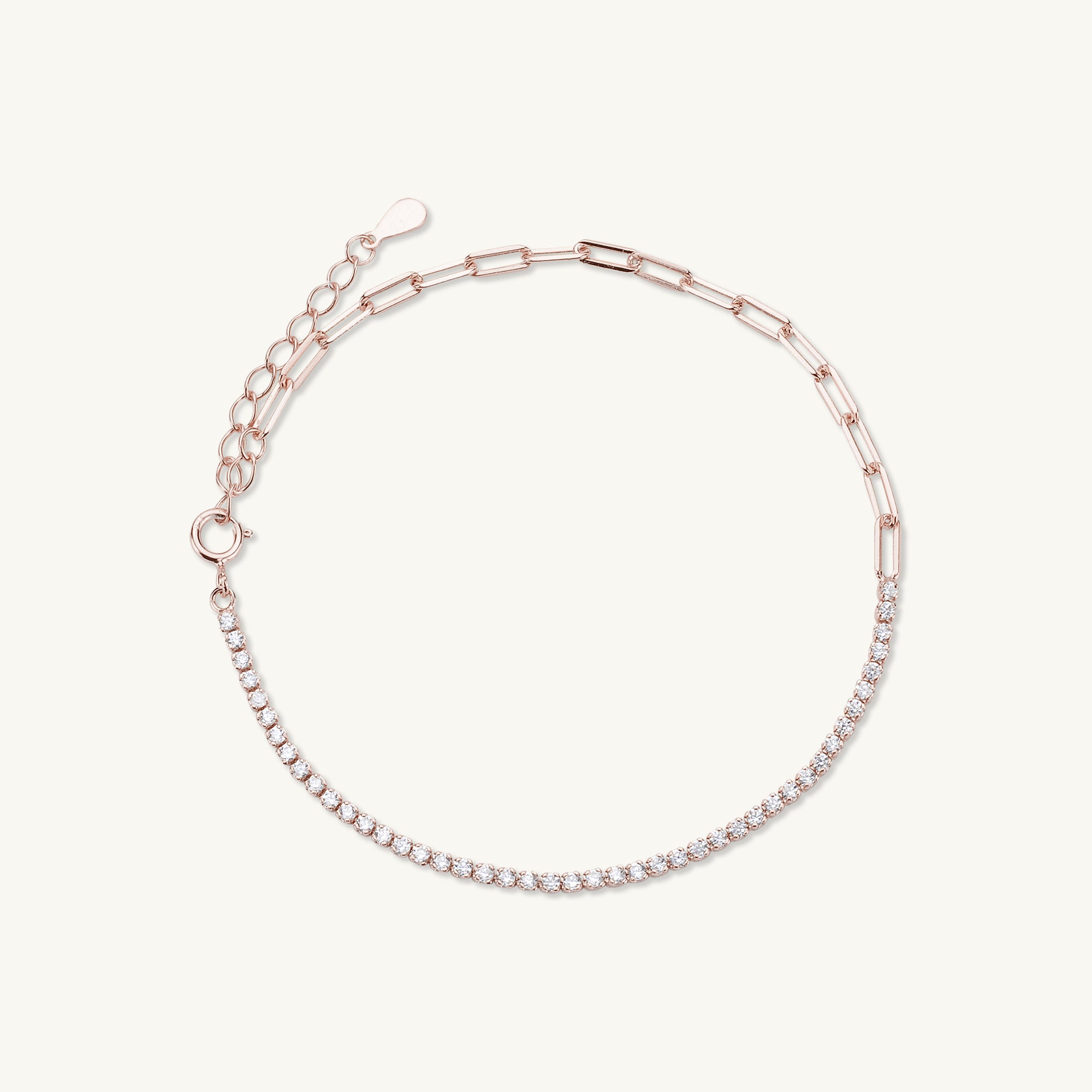 Tennis Link Chain Bracelet