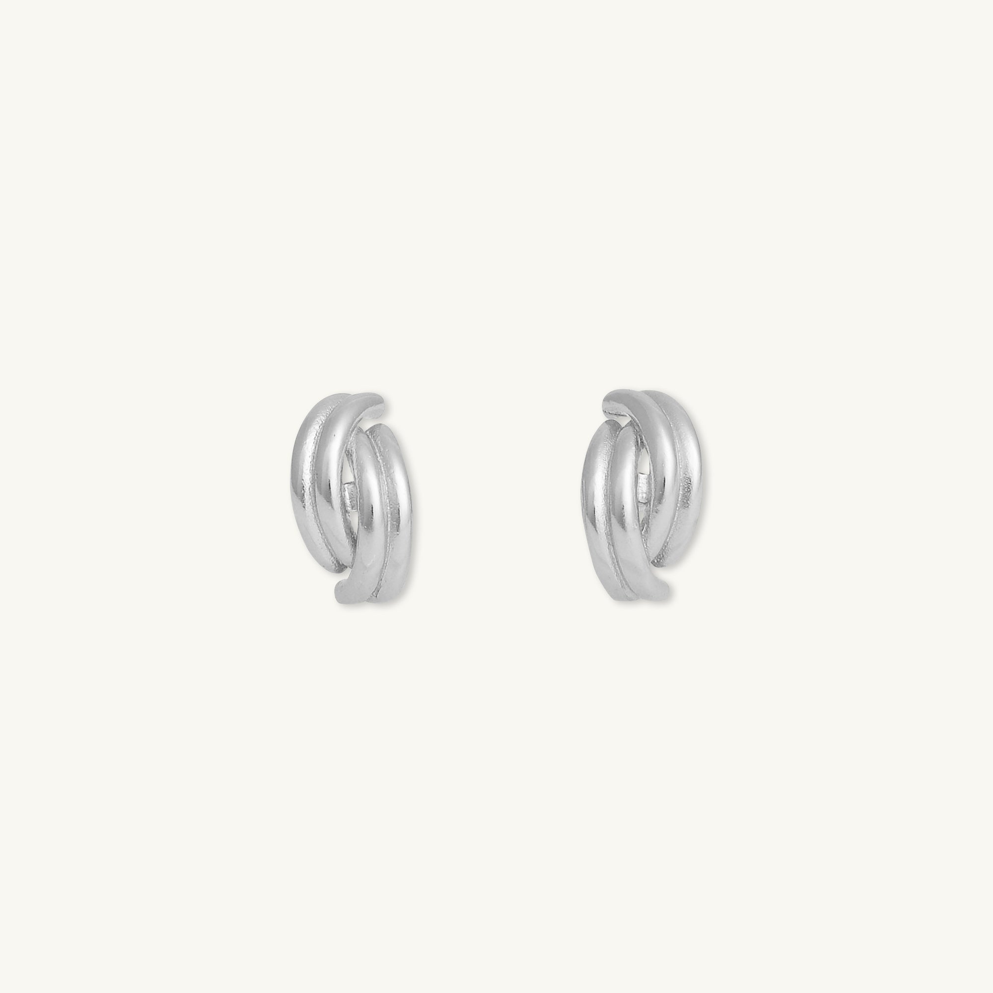 Love Knot Stud Earrings