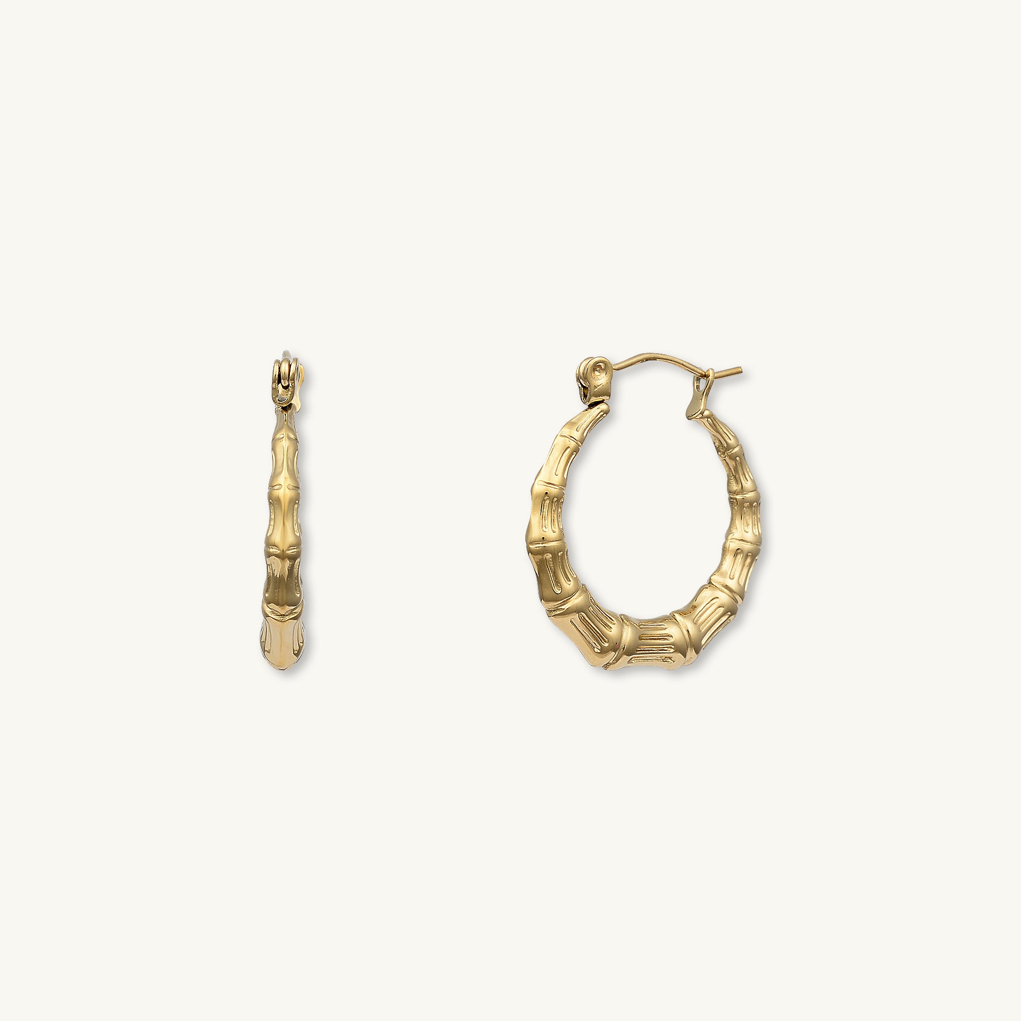 Delphine Statement Hoop Earrings