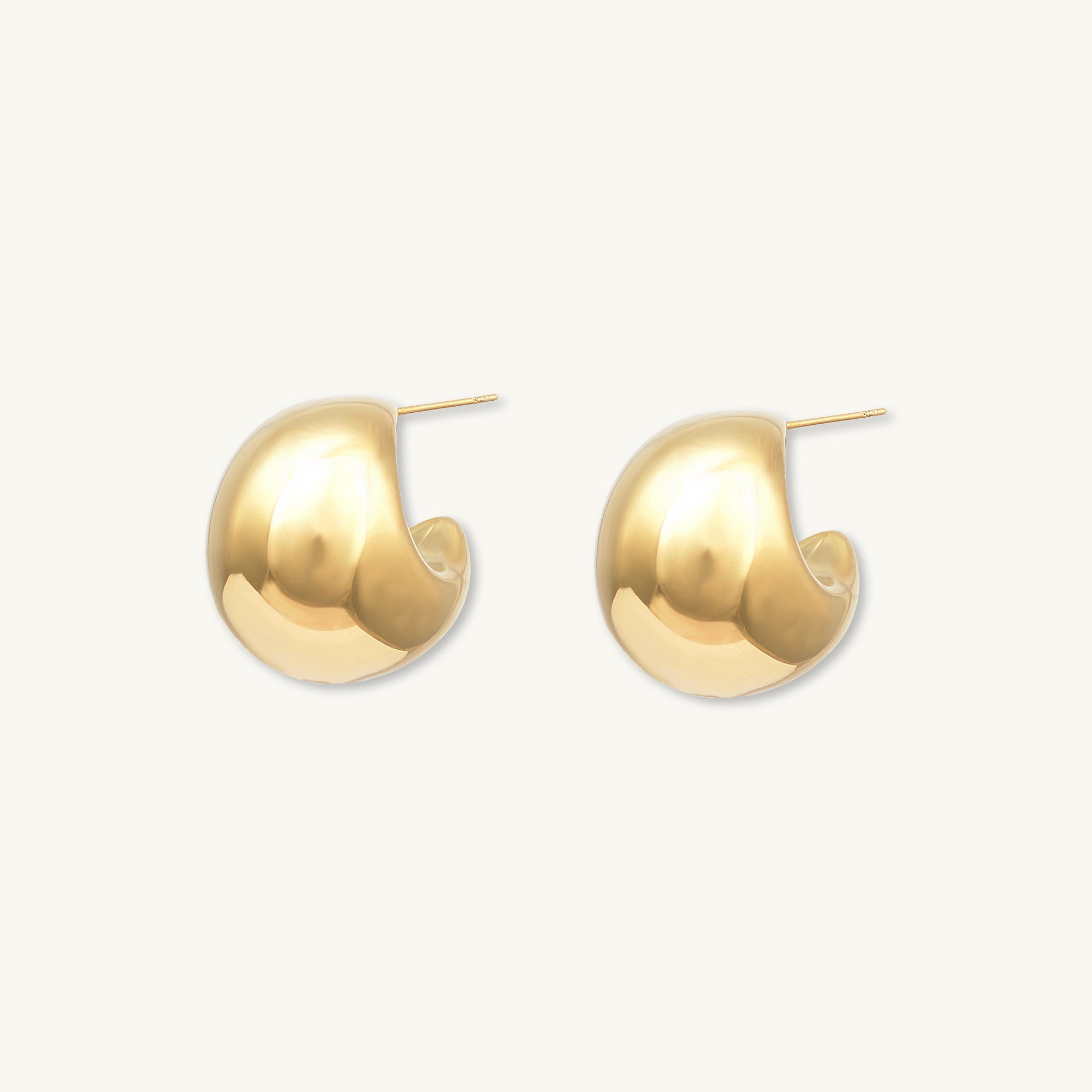 Tessa Dome Statement Earrings