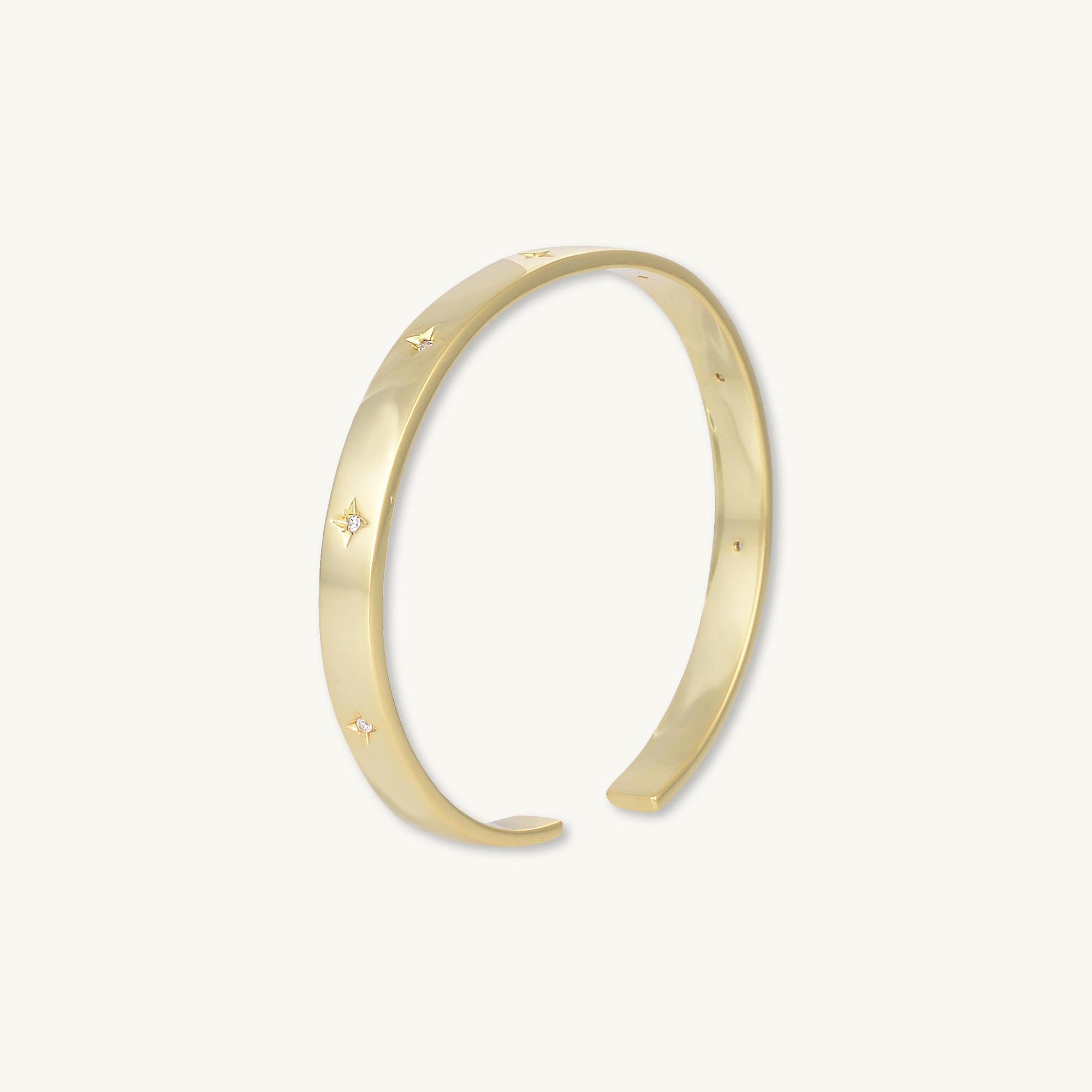 North Star Bangle Bracelet