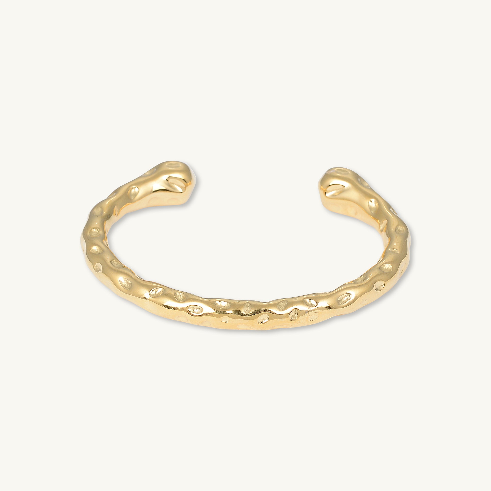 Statement Molten Cuff Bangle