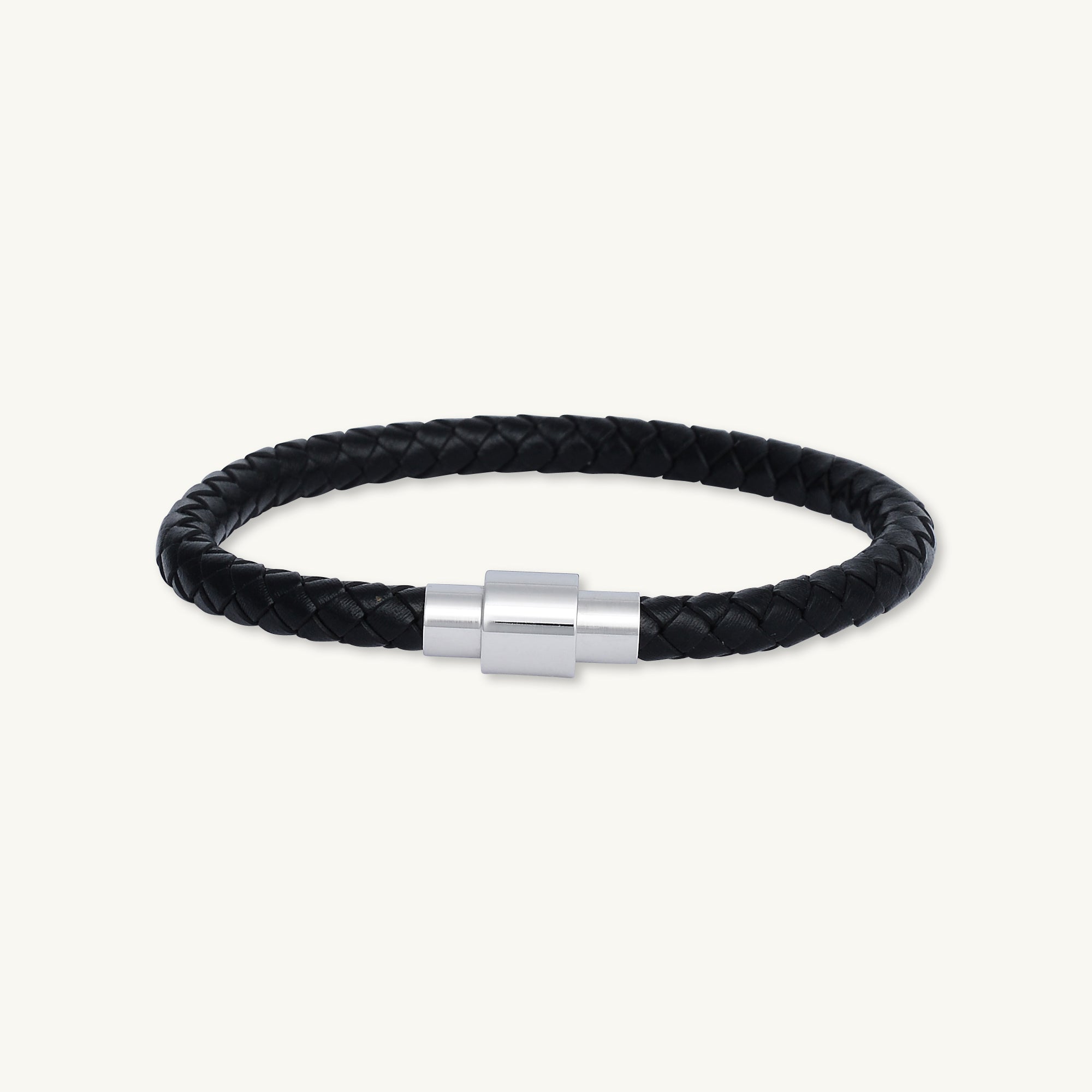 Classic Leather Magnetic Clasp Bracelet