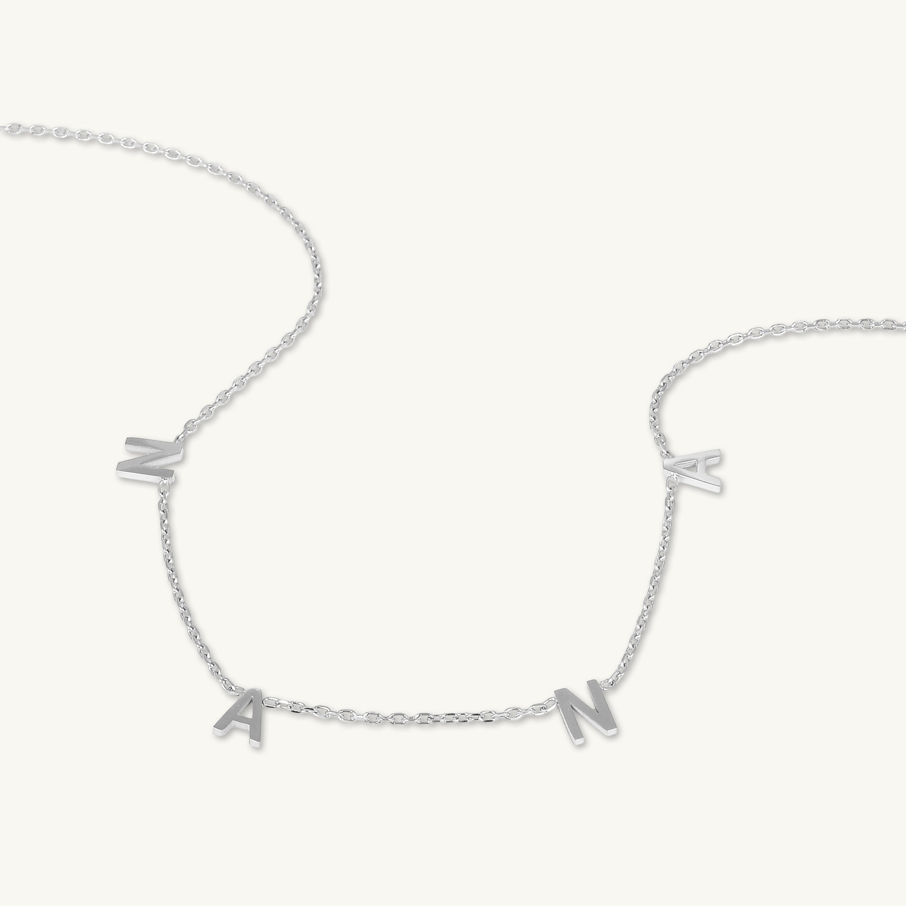 NANA Letter Chain Necklace