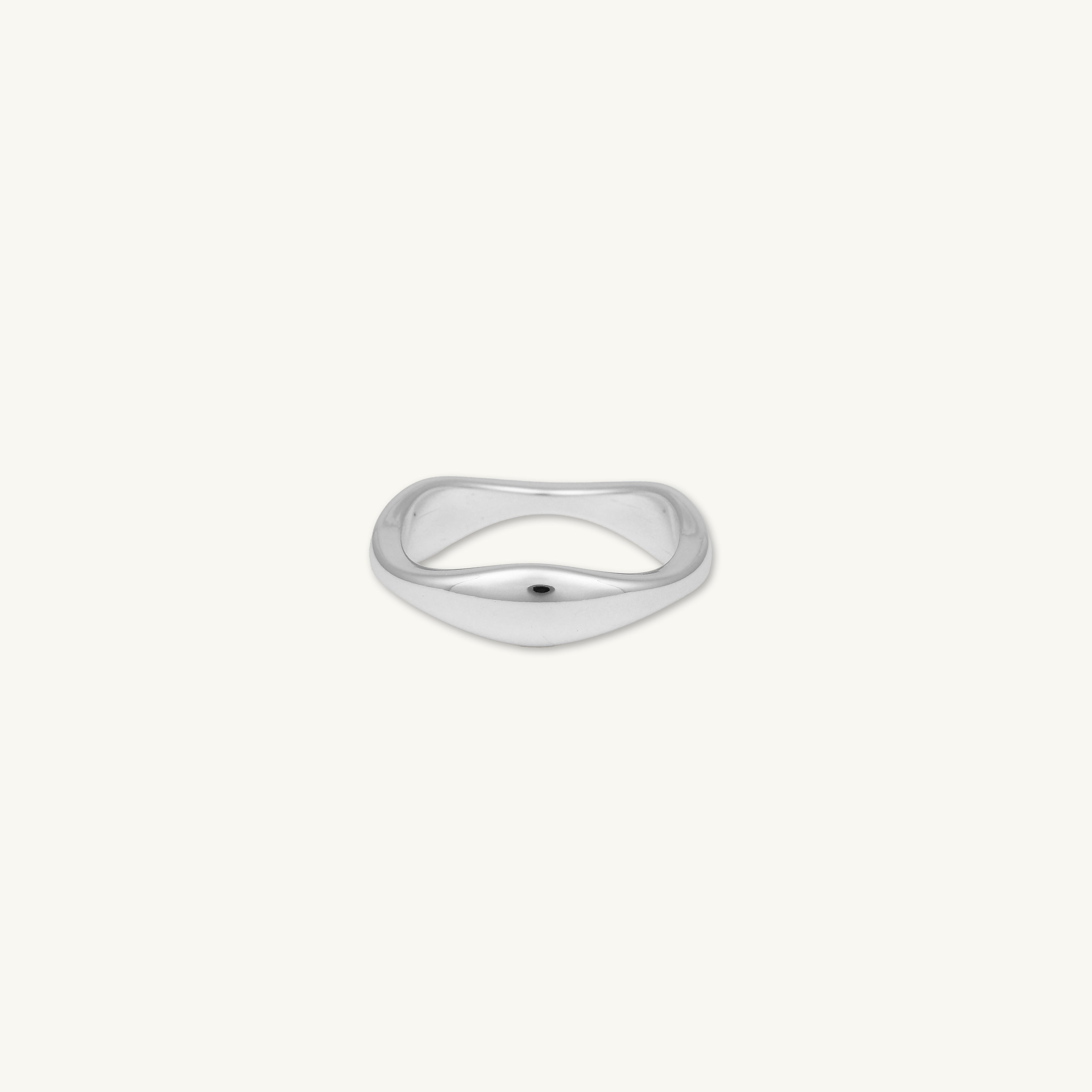 Wavy Dome Statement Ring