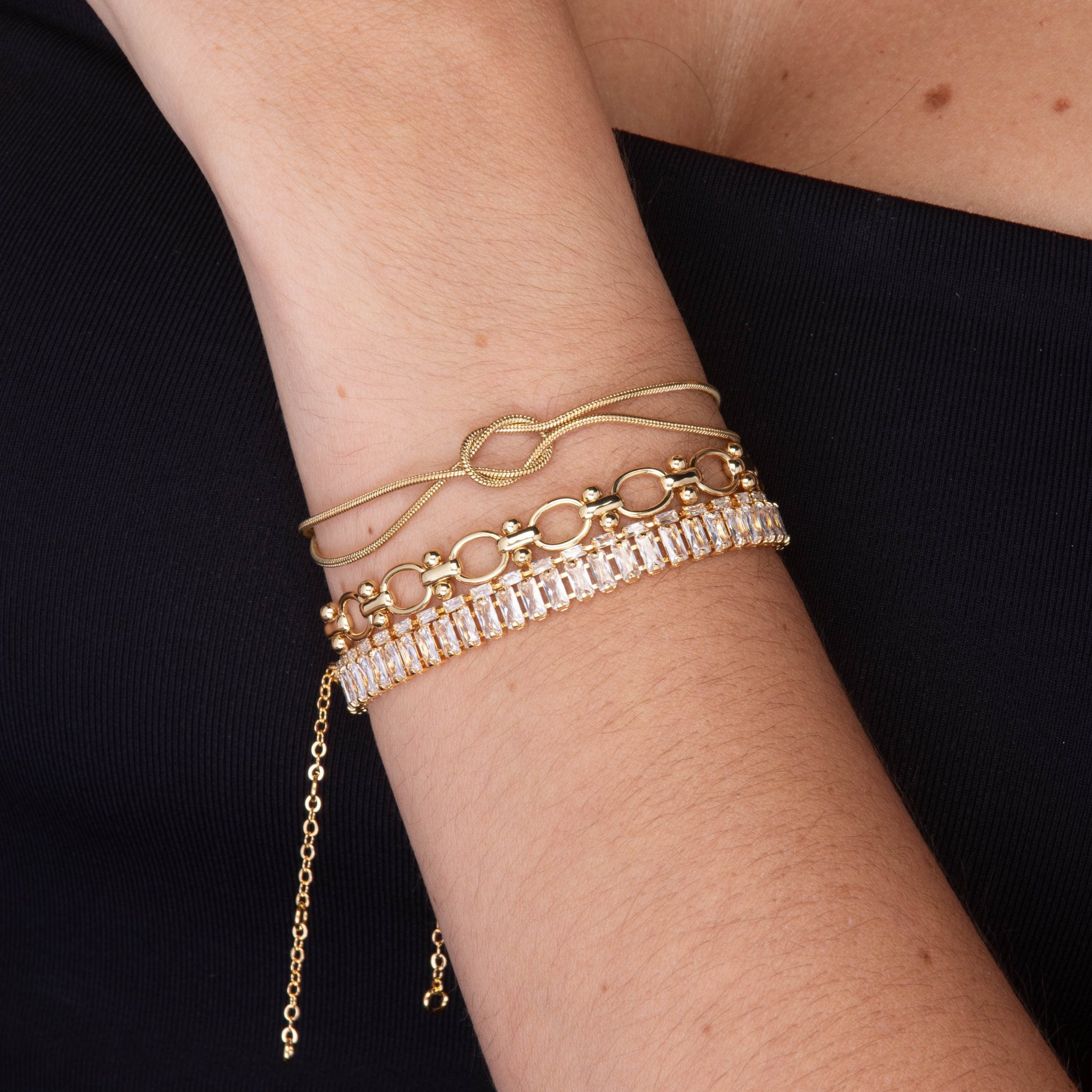 Baguette Tennis Bracelet - Camile & Stone