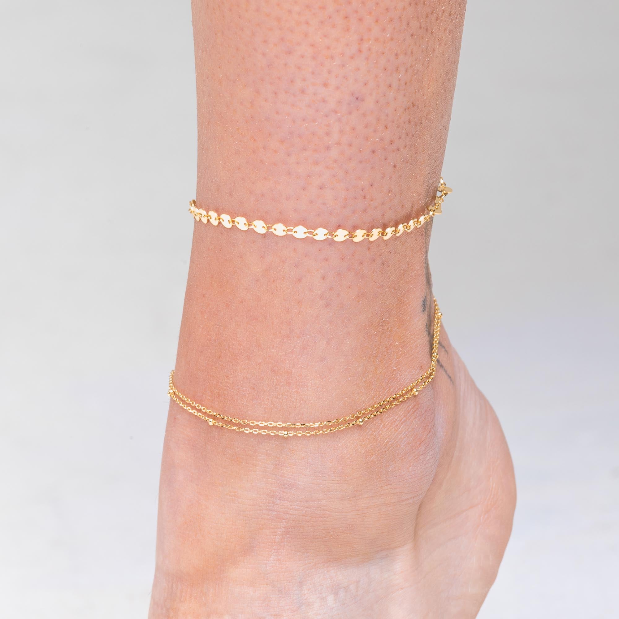 Circle Link Chain Anklet