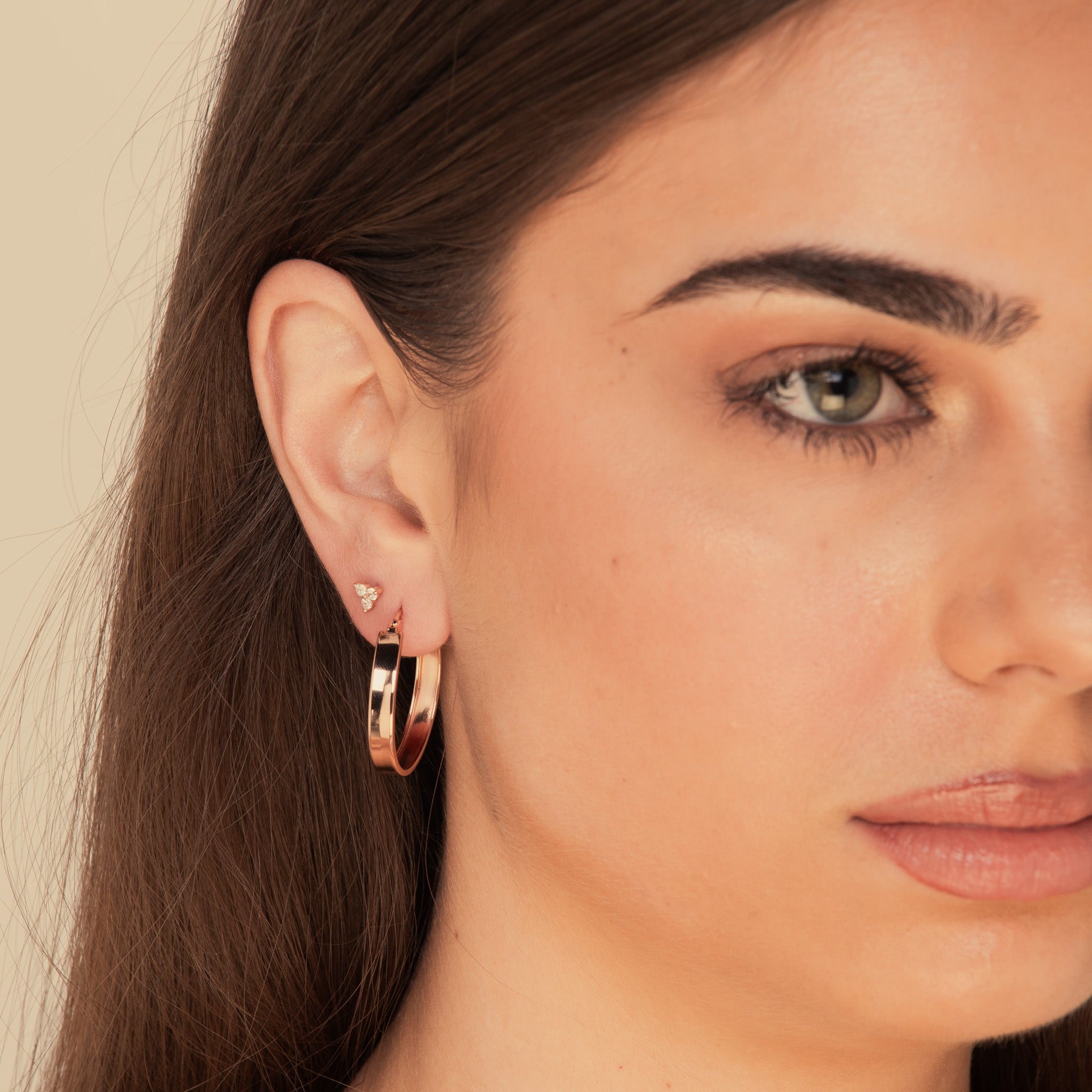 Bold Large Hoop Earrings