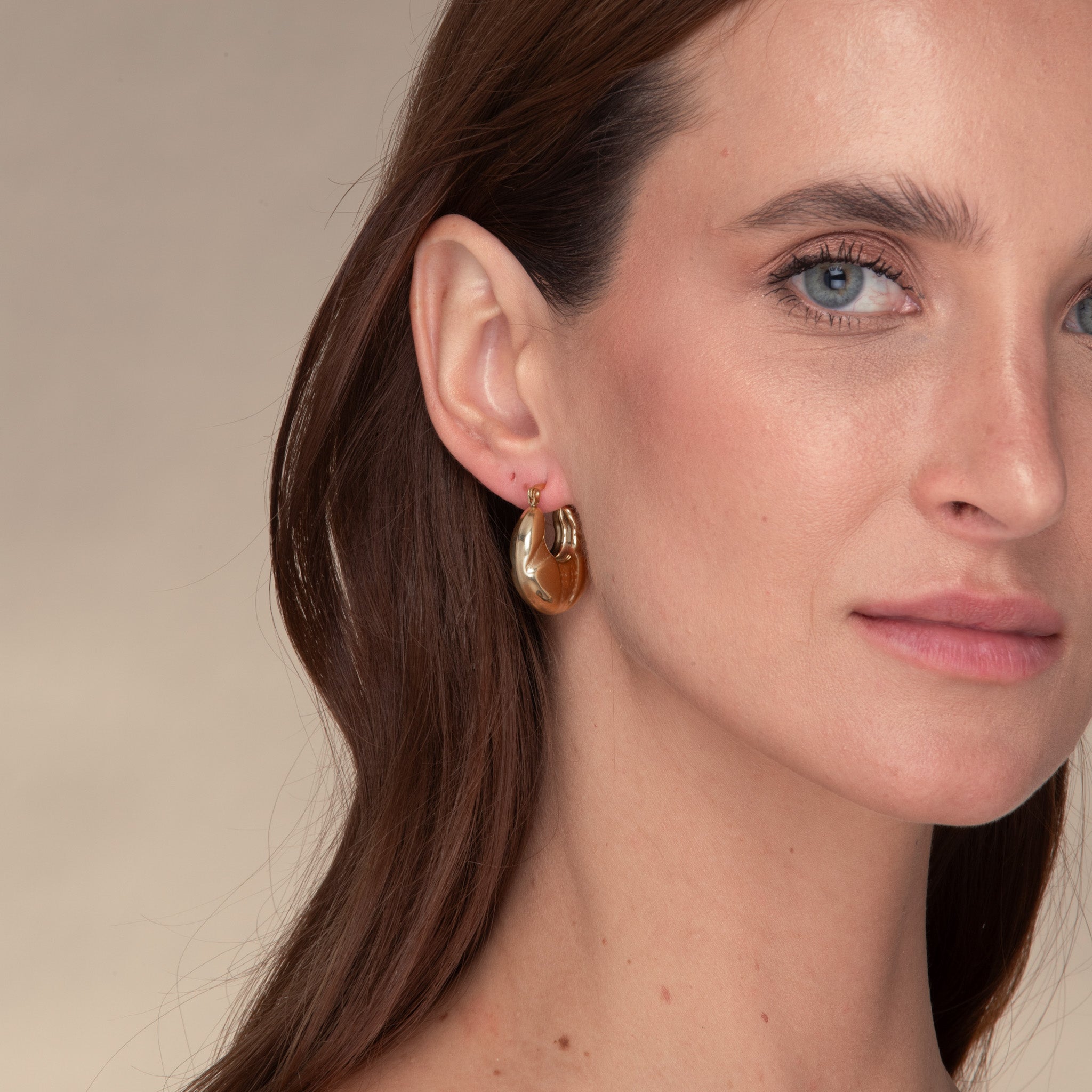 Margot Statement Dome Earrings