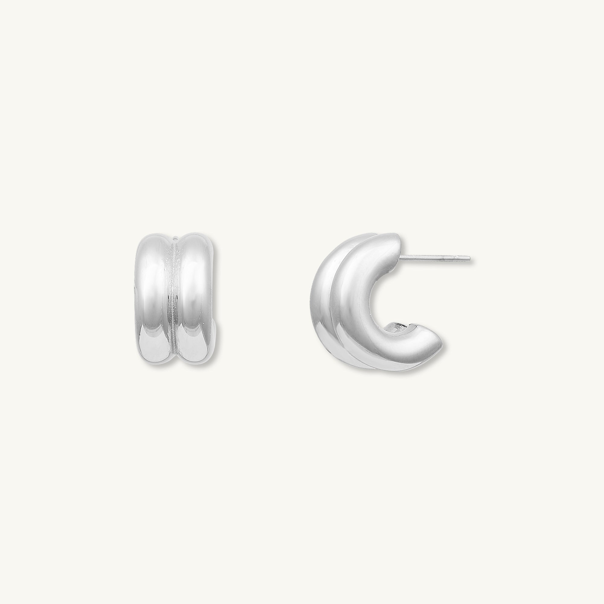 Eva Double C Earrings - Camile & Stone
