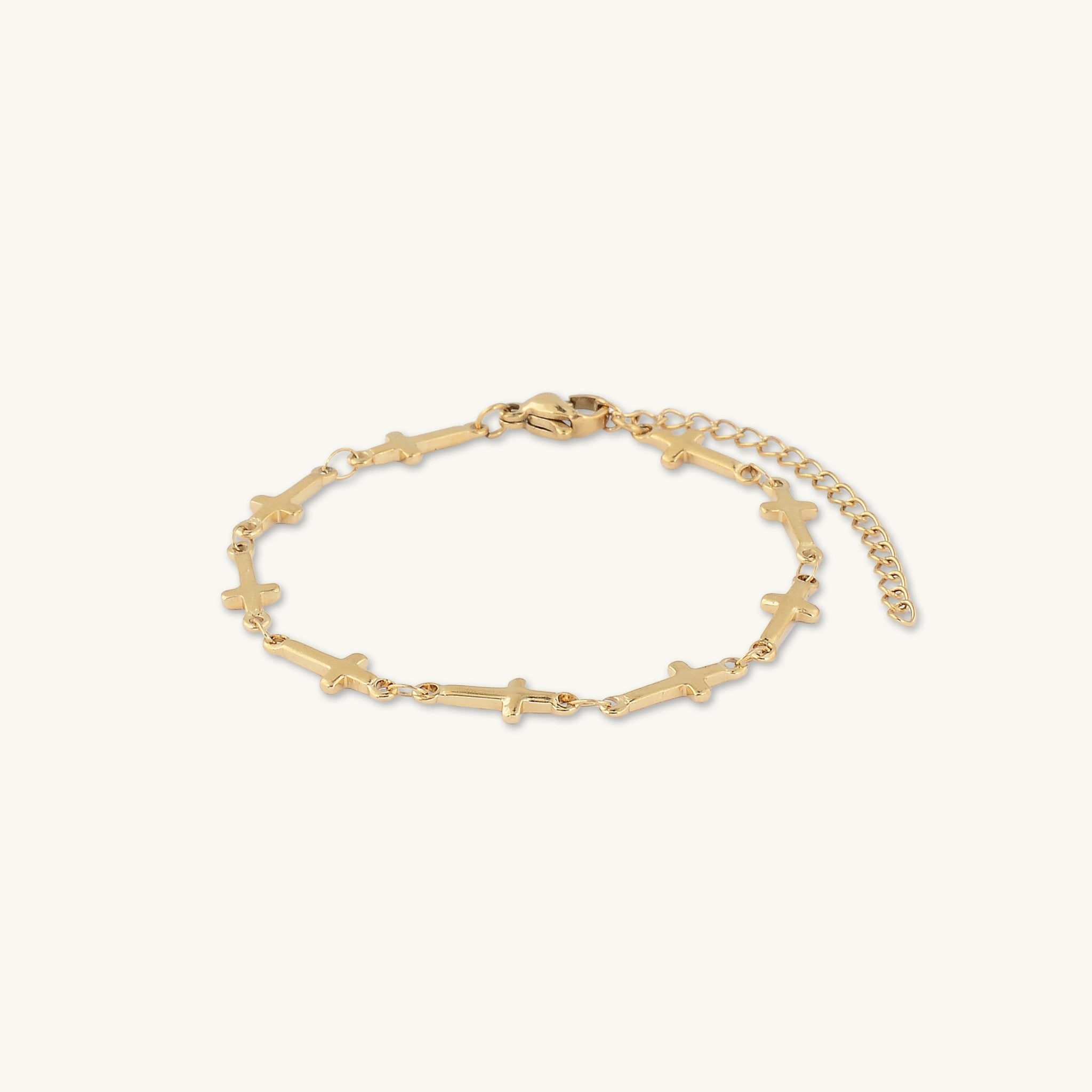 Found Faith Cross Bracelet - Camile & Stone