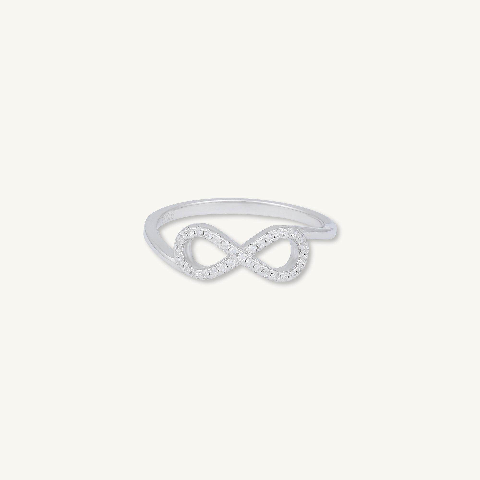 Infinity Sapphire Stacker Ring - Camile & Stone