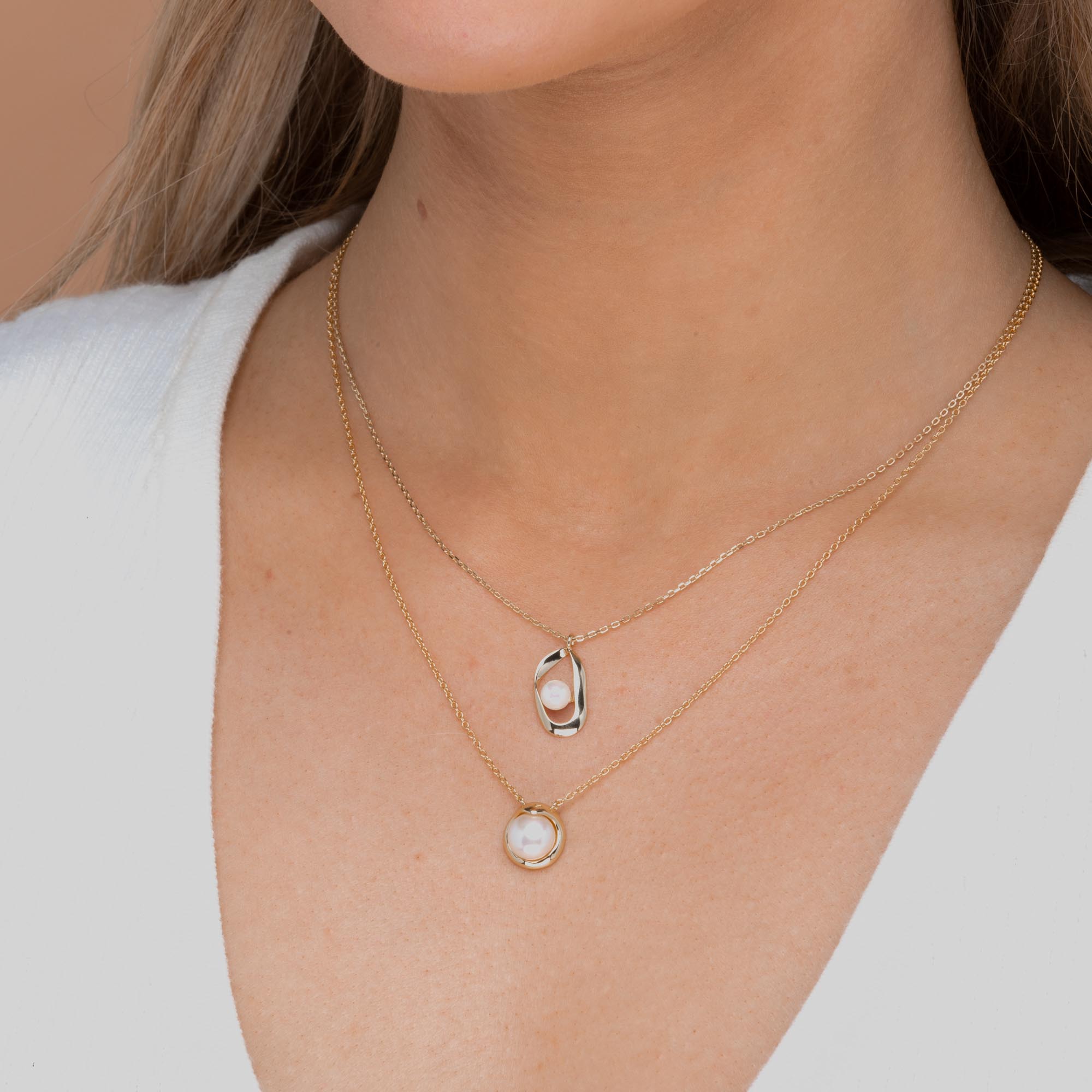 Mabe Pearl Chain Necklace - Camile & Stone