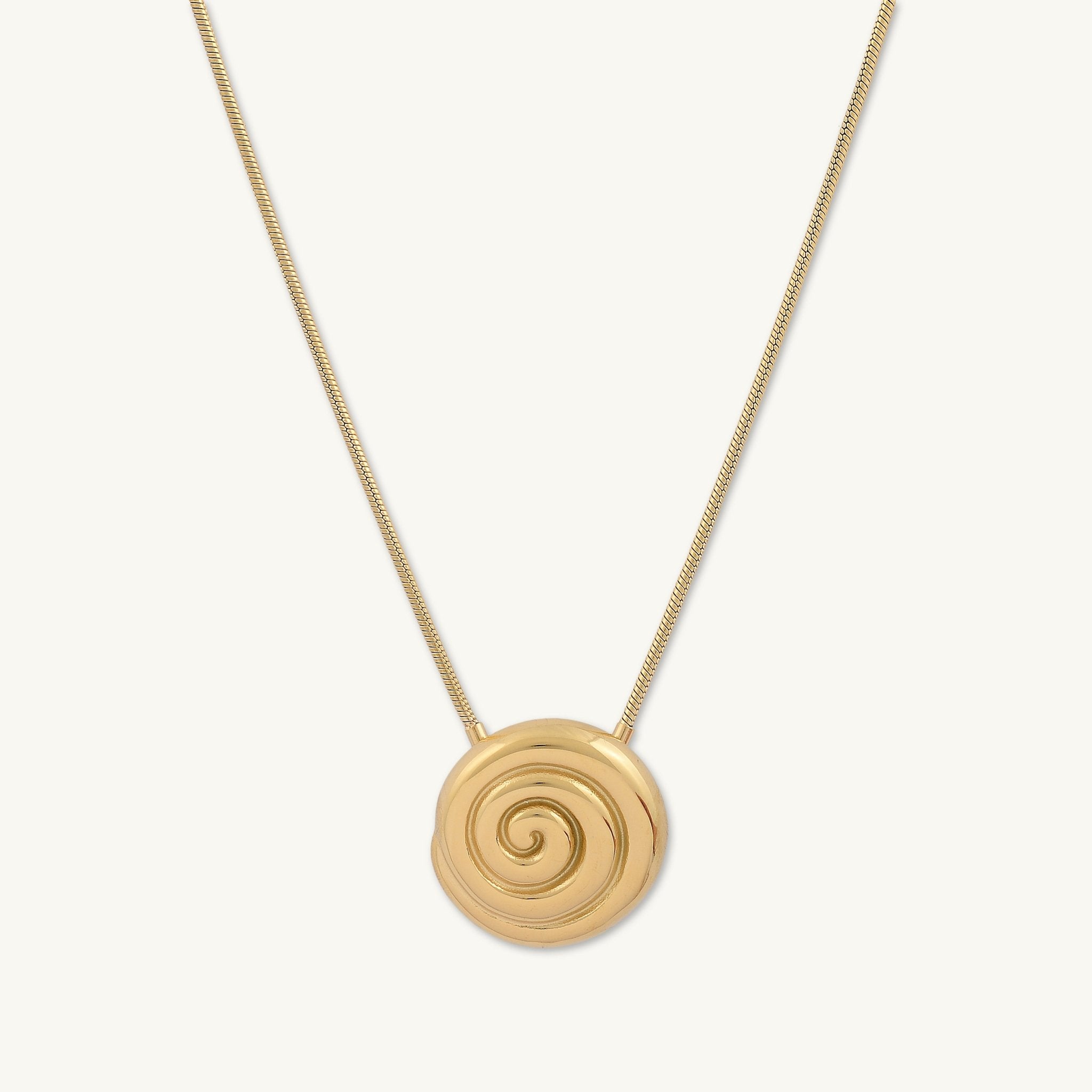 Monte Snake Chain Statement Necklace - Camile & Stone