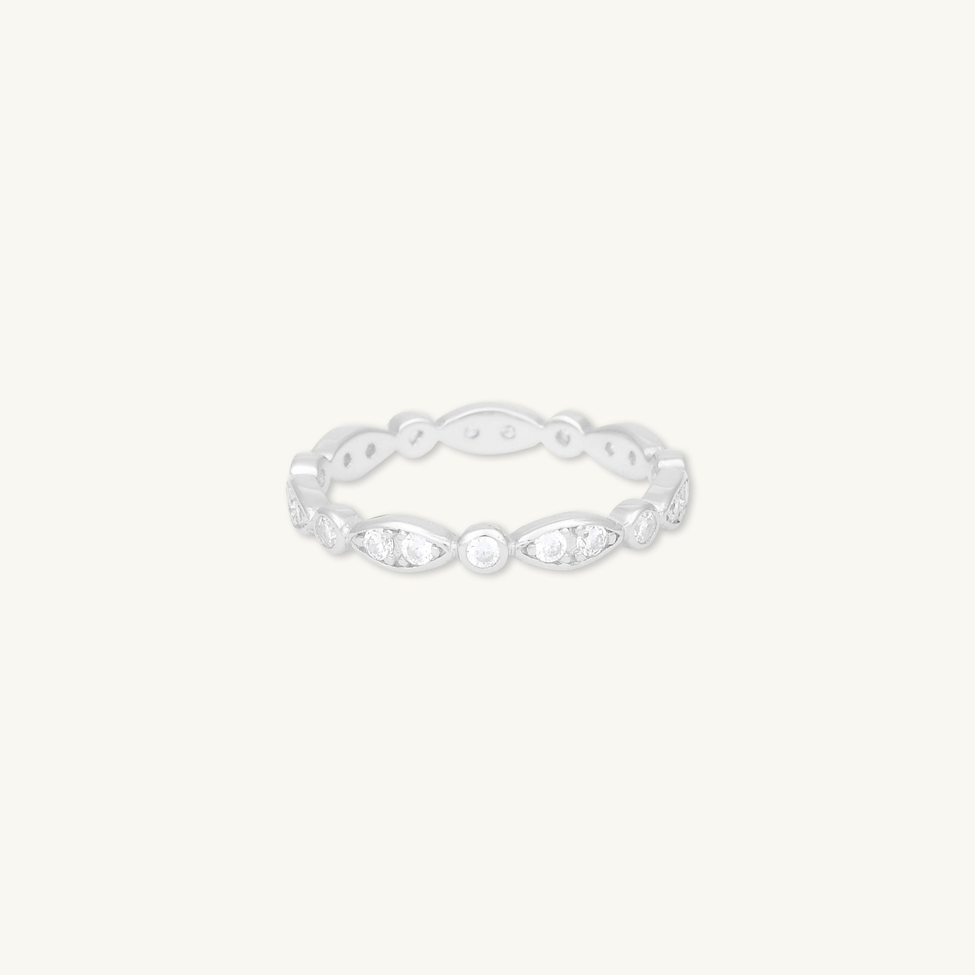 Sapphire Marquise Stacker Ring - Camile & Stone