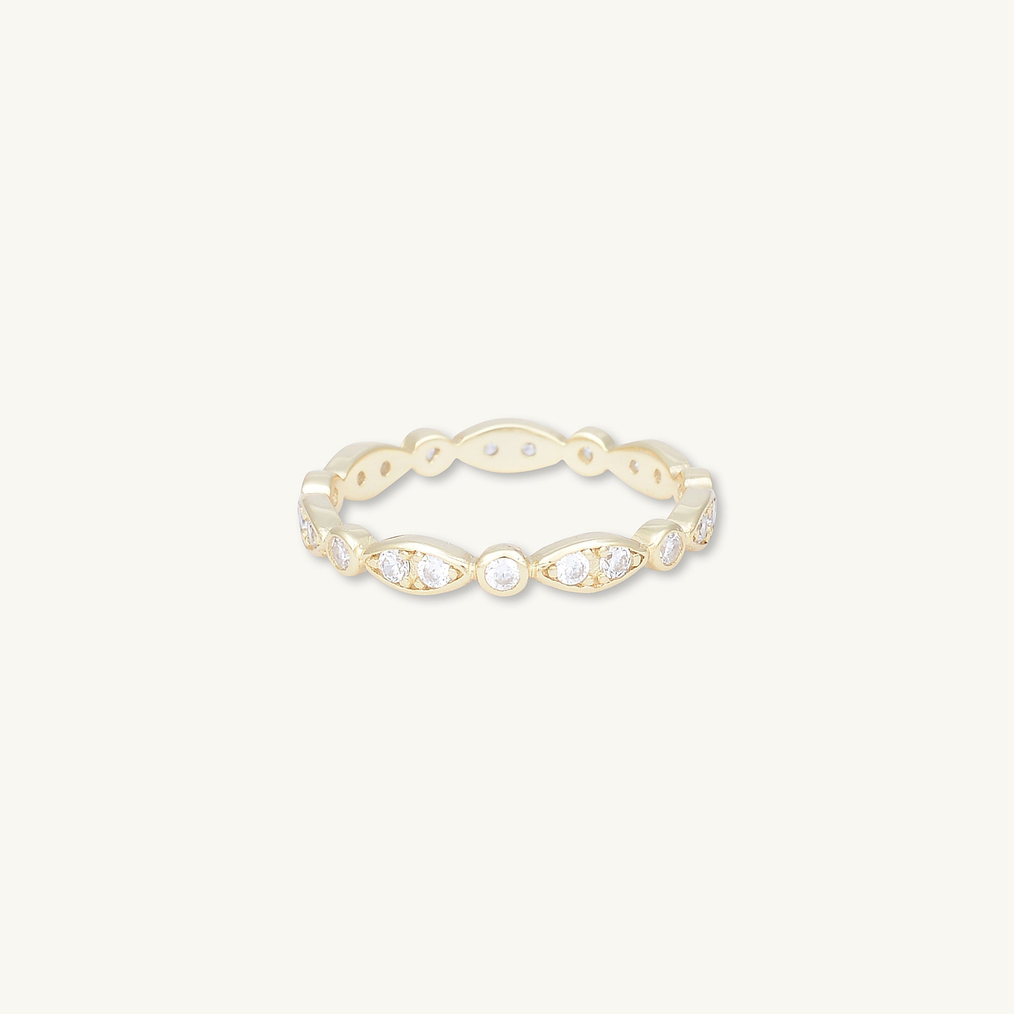 Sapphire Marquise Stacker Ring - Camile & Stone