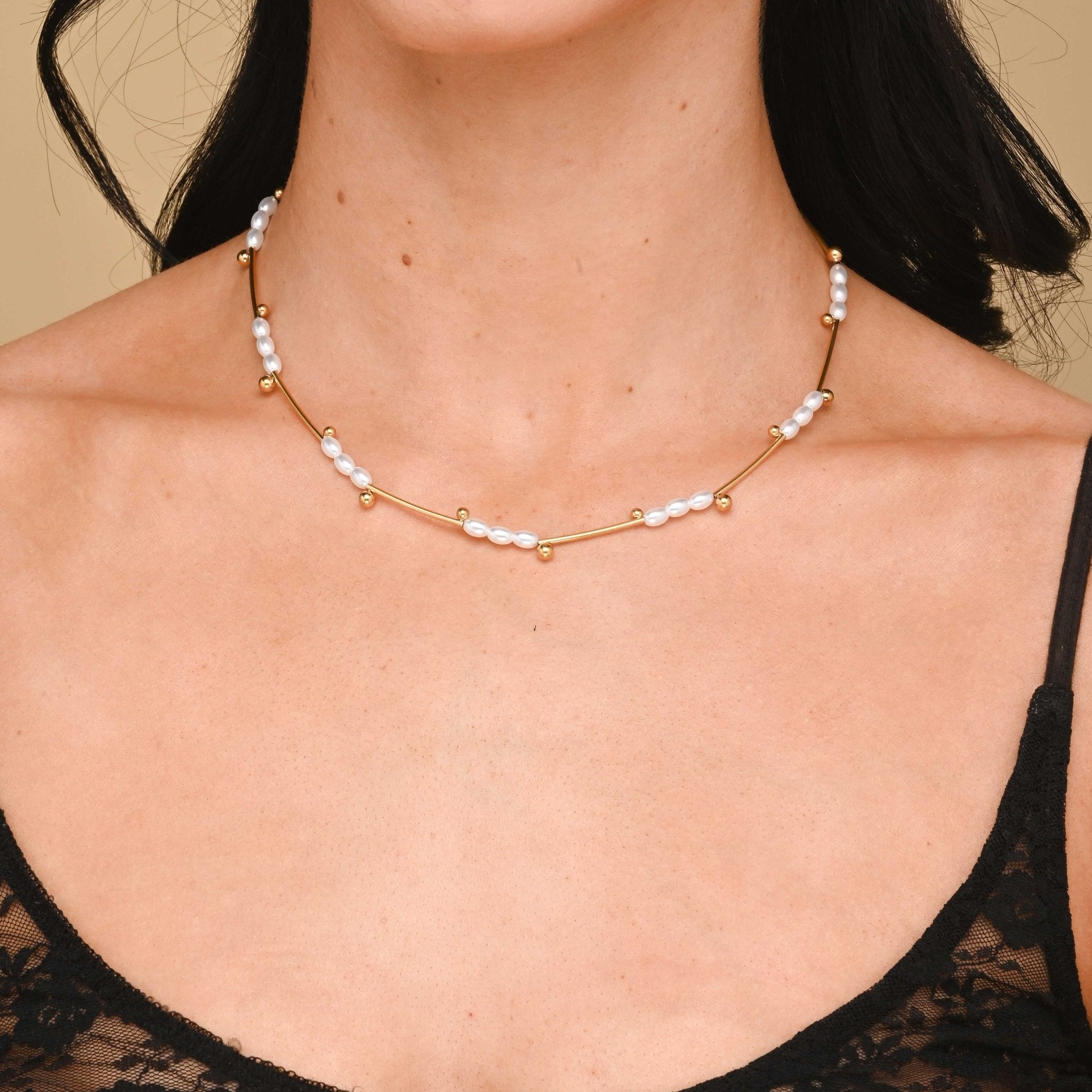 Vacation Freshwater Pearl Necklace - Camile & Stone