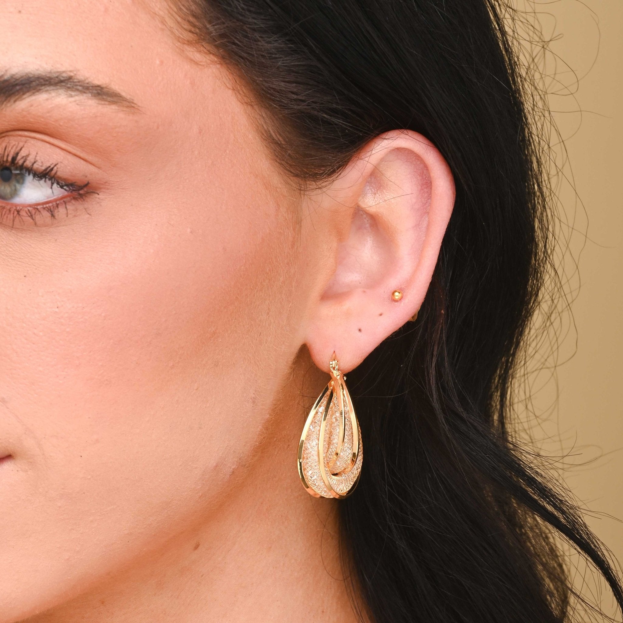 Verna Statement Hoop Earrings - Camile & Stone