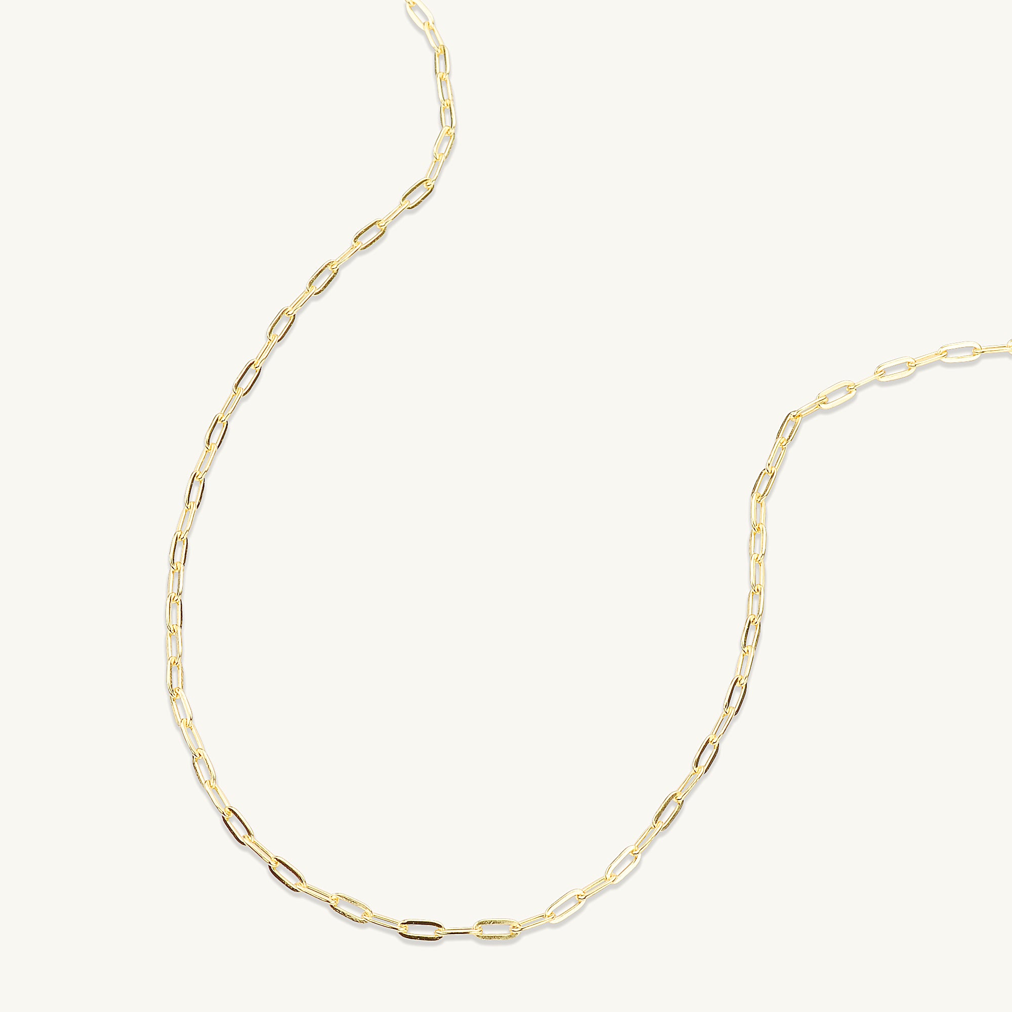 Paperclip Link Chain Necklace