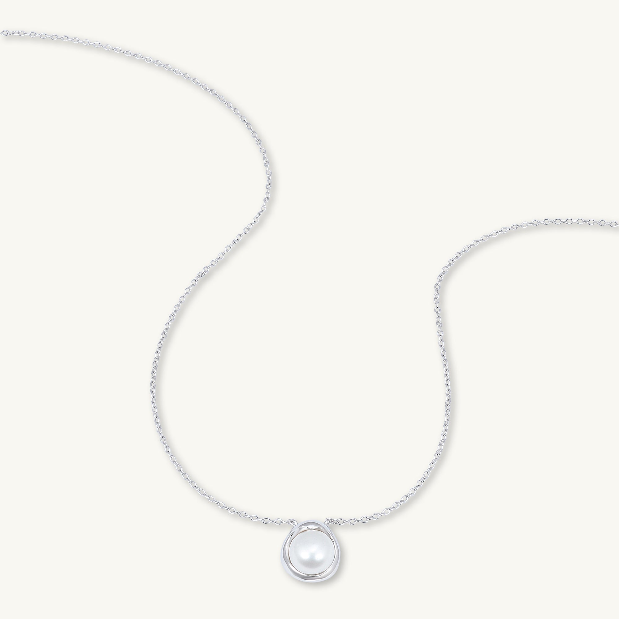 Mabe Pearl Chain Necklace