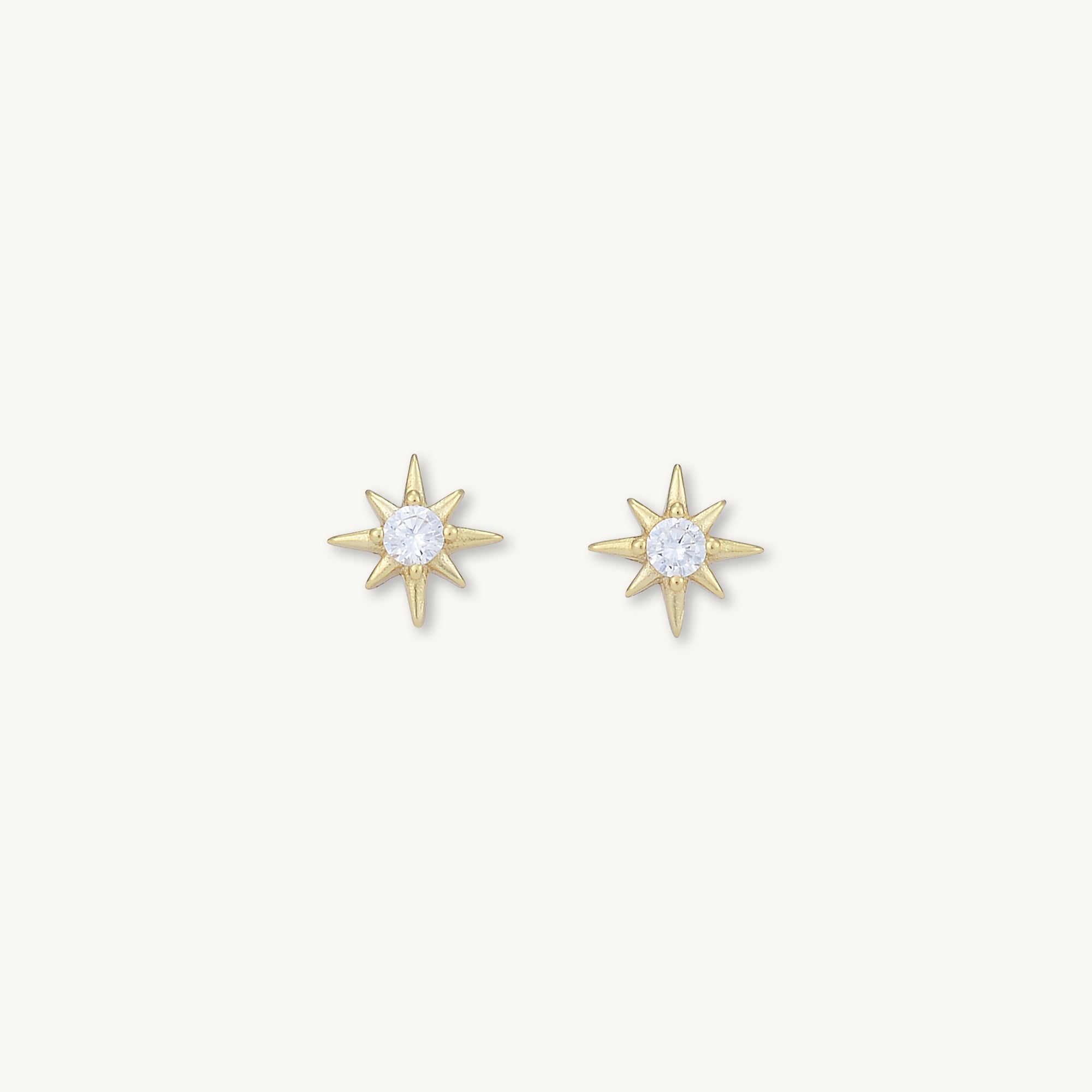 Starlight Sapphire Stud Earrings