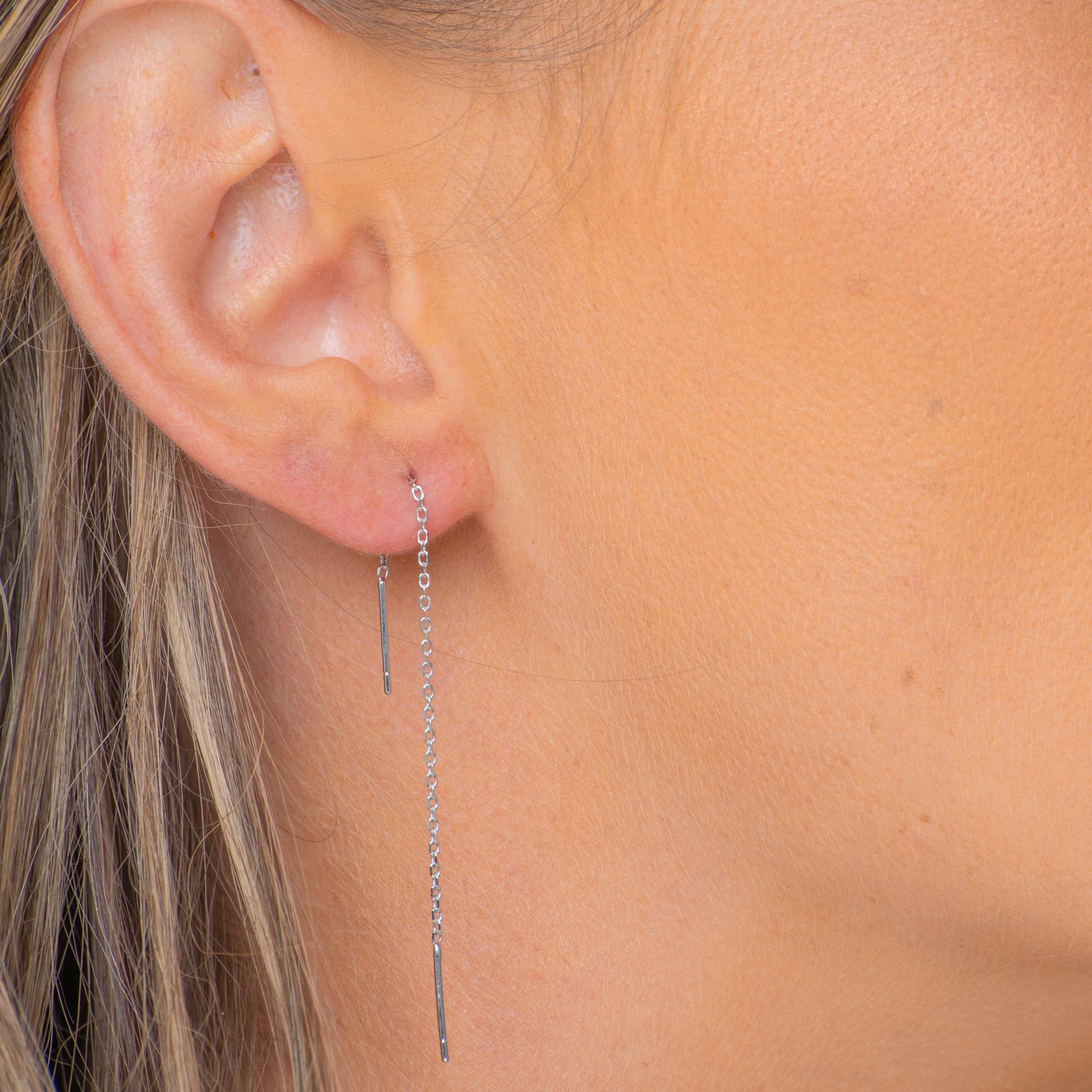 Classic Threader Chain Earrings - Camile & Stone