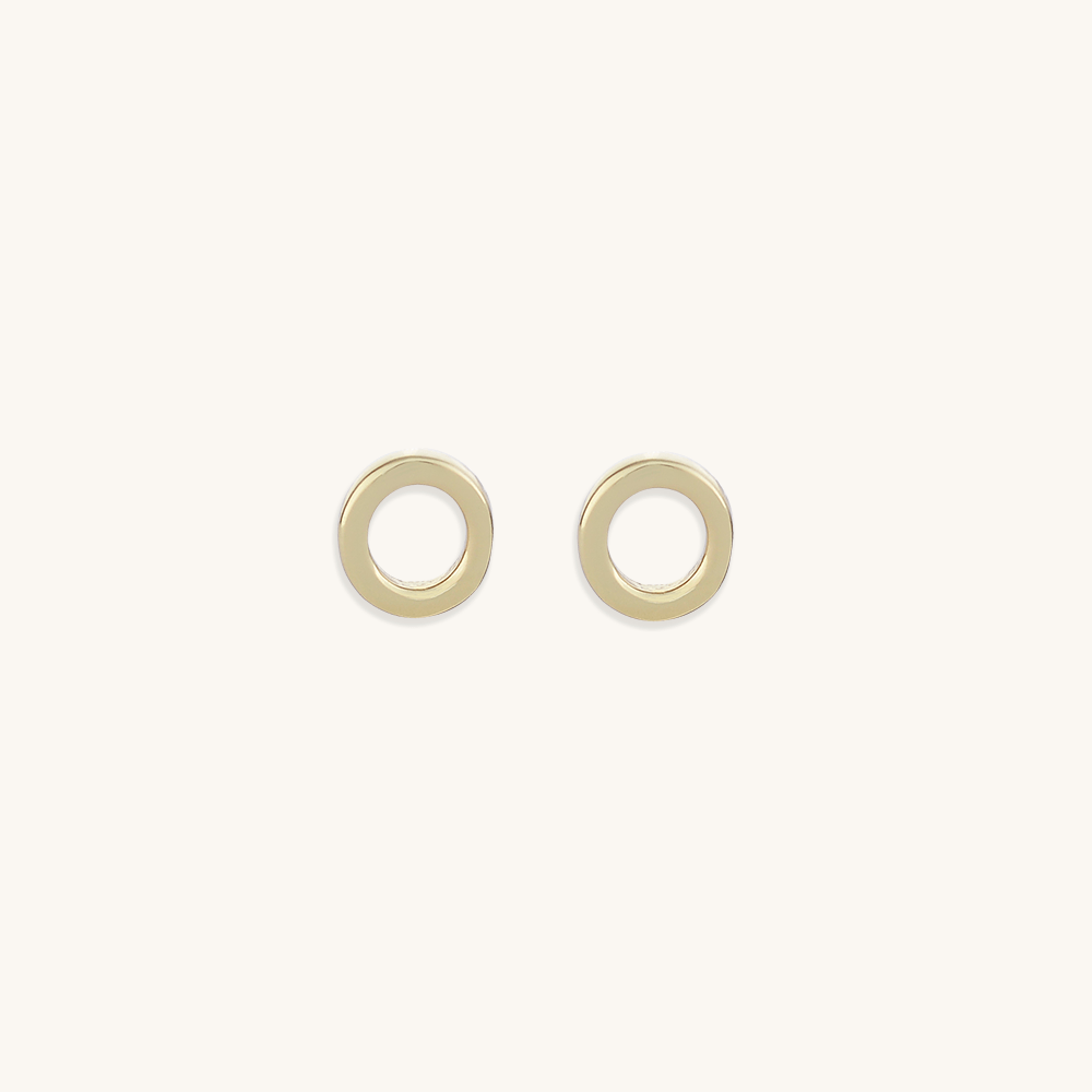 Initial Letter Stud Earrings - Camile & Stone